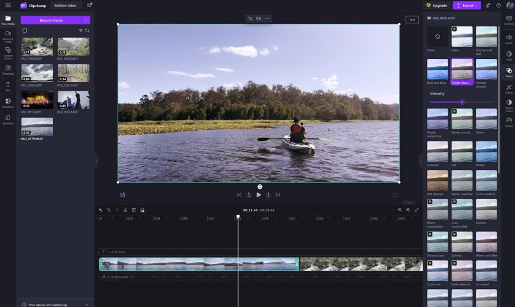 online movie editor